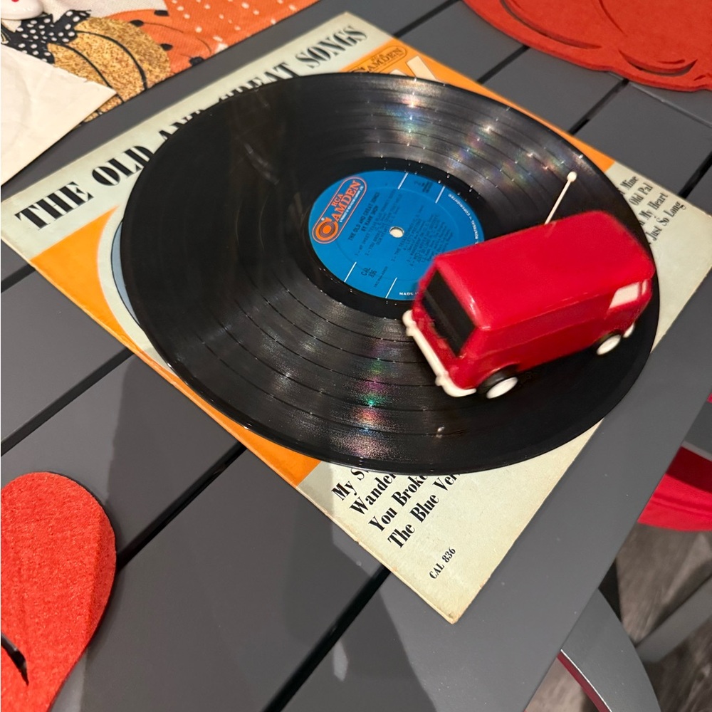 Vintage Vinyl Record toy - new in box